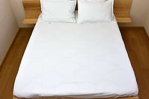 Fitted sheet - 100% organic cotton - 140x200cm