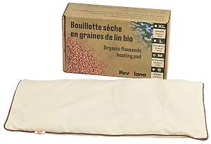 Universal organic flax seeds heat pack - 42x24cm