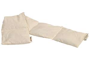 Neck and shoulders organic flax seeds heat pack - 72x15cm